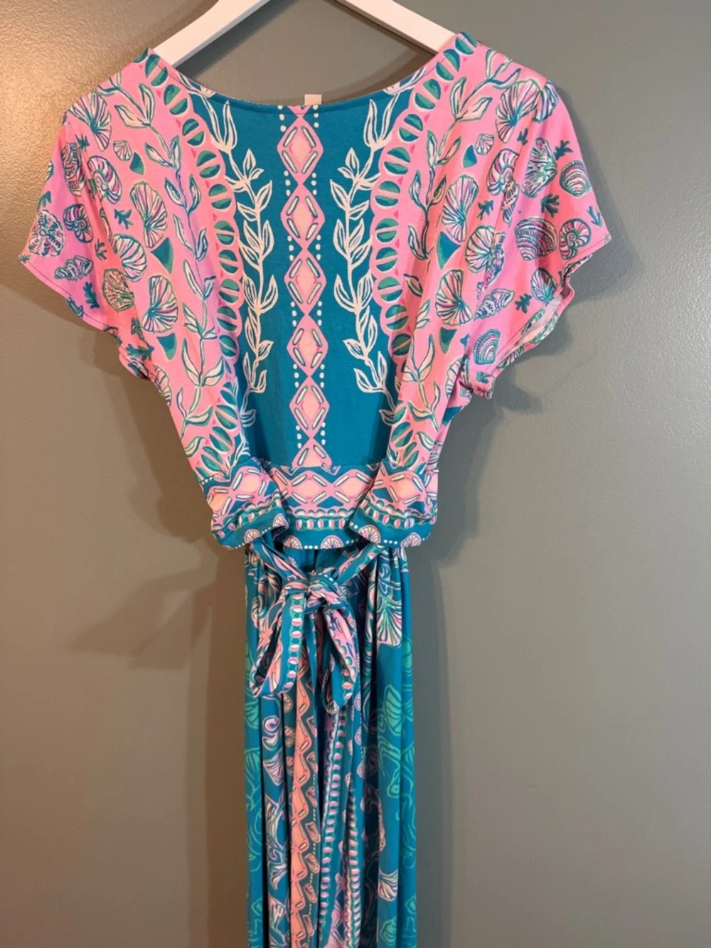 Lilly Pulitzer Pink and teal maxi - Picture 7 of 7